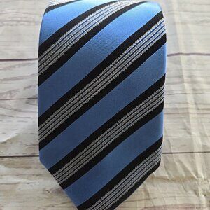 SEAN JOHN MEN'S TIE NAVY BLUE/STRIPED WIDTH: 3.50" LENGTH: 59"